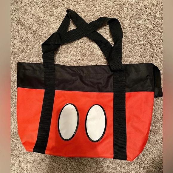 Disney Other - Disney Authentic Disney Canvas Mickey Mouse Pants Tote Bag
